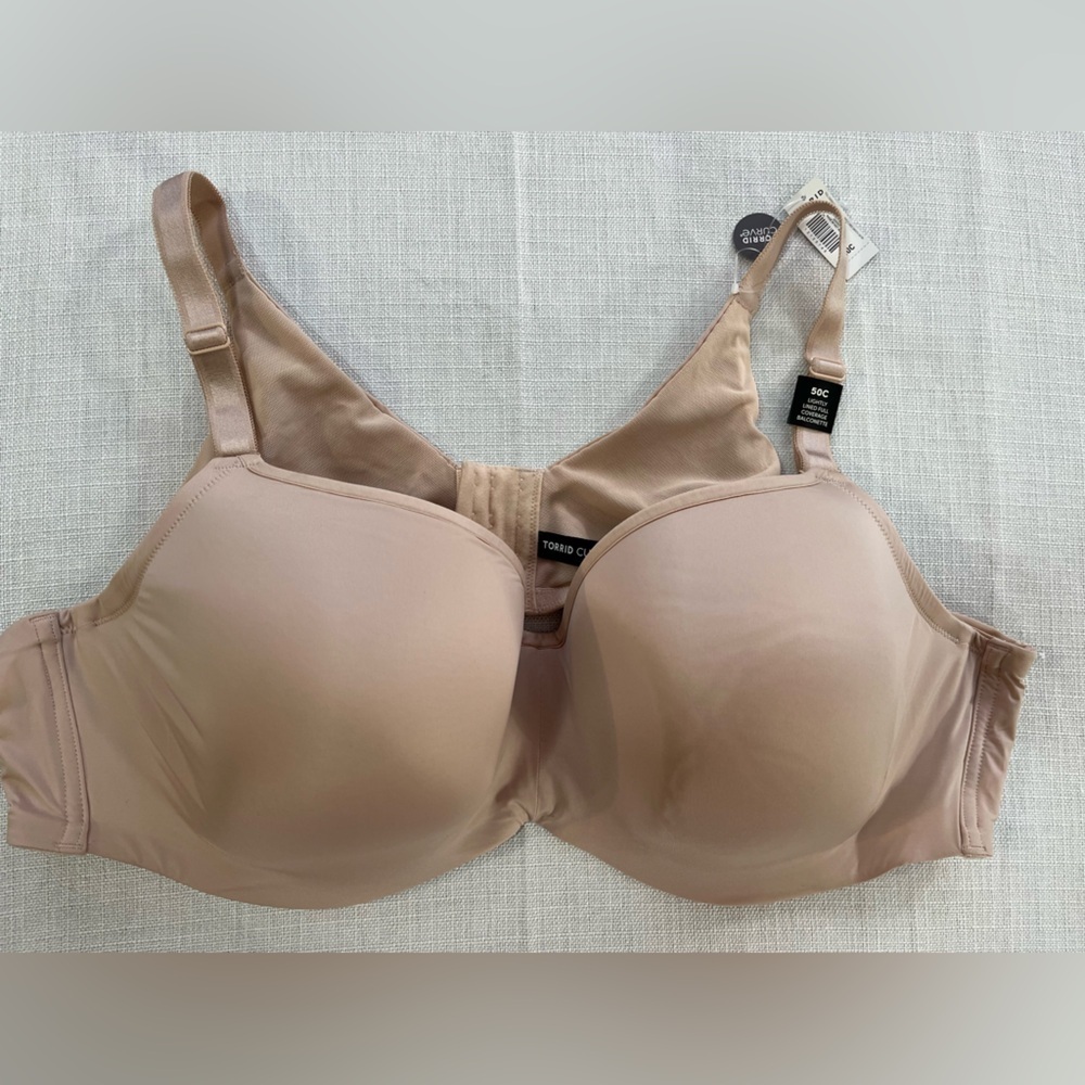 Torrid Curve Full Coverage Soft Bra Underwired Balconette 50C NWT